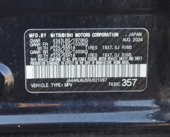 2024 Mitsubishi Outlander Sport ES