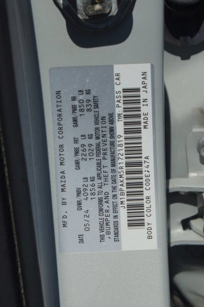2024 Mazda Mazda3 Hatchback 2.5 S Select Sport