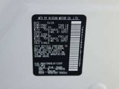 2020 Nissan Armada SL