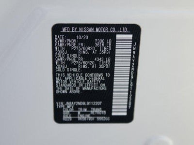 2020 Nissan Armada SL