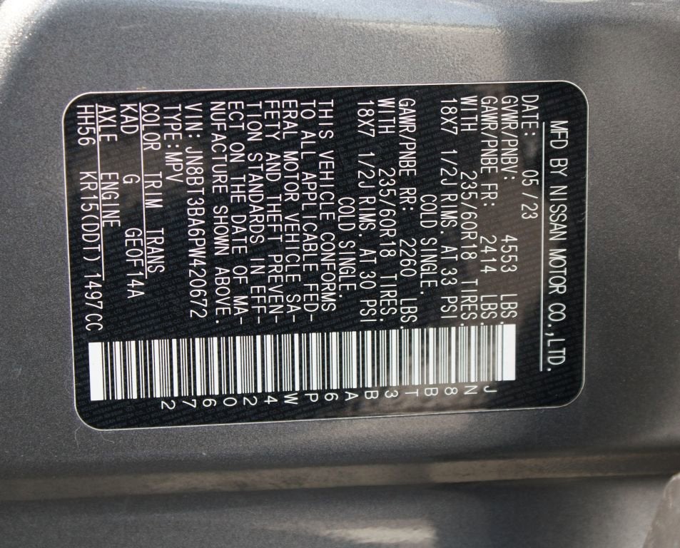 2023 Nissan Rogue SV