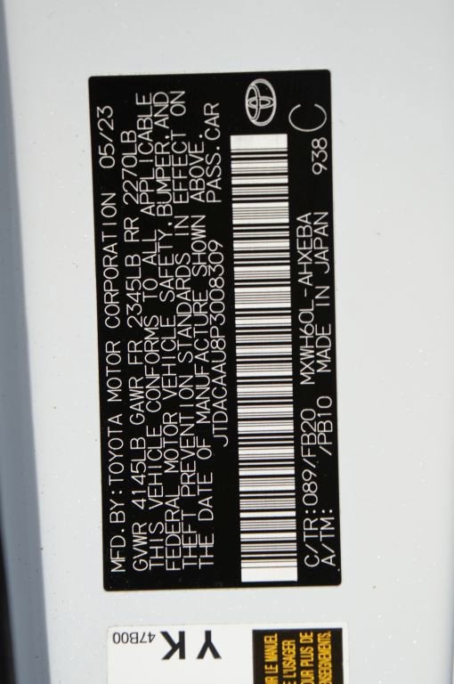 2023 Toyota Prius LE