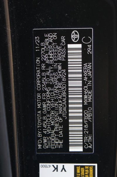 2024 Toyota Prius LE