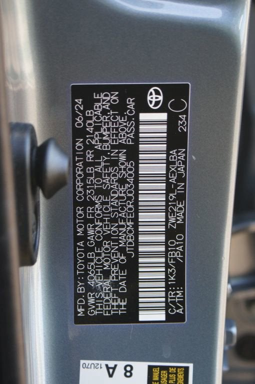 2024 Toyota Corolla Hybrid LE