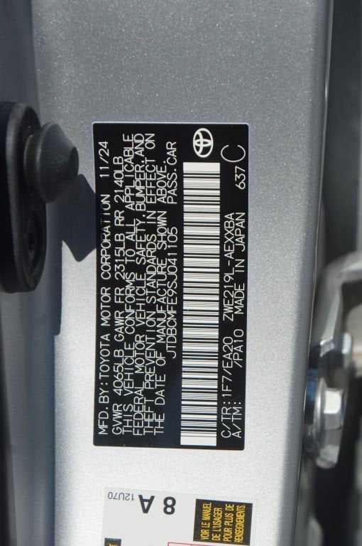 2025 Toyota Corolla Hybrid XLE