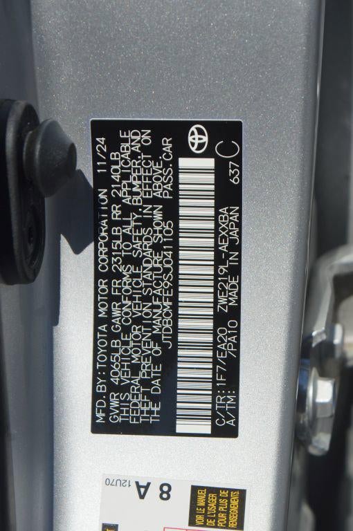 2025 Toyota Corolla Hybrid XLE