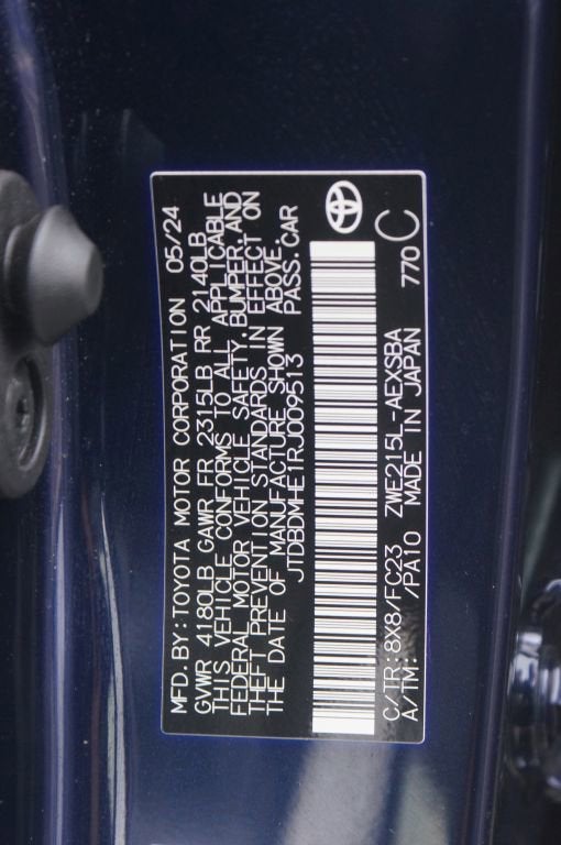 2024 Toyota Corolla Hybrid SE