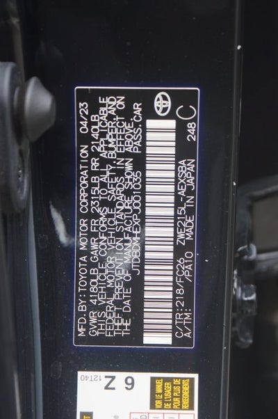2023 Toyota Corolla Hybrid SE