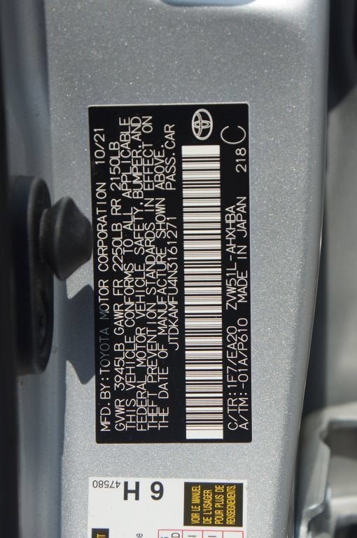 2022 Toyota Prius Nightshade