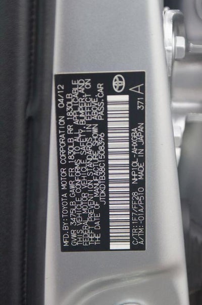 2012 Toyota Prius c Three