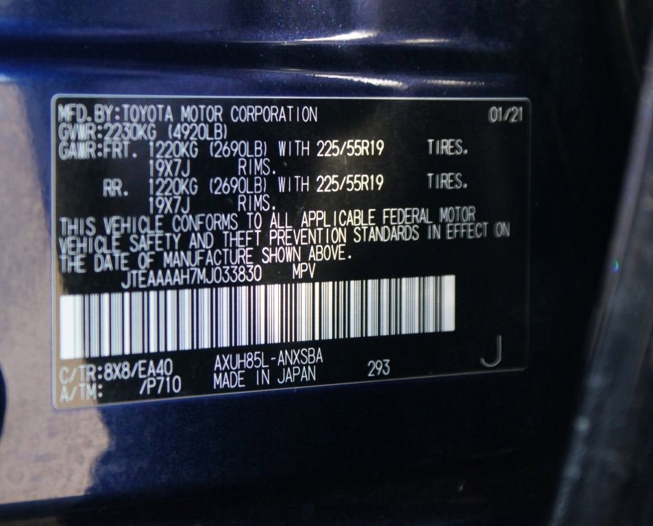 2021 Toyota Venza Limited