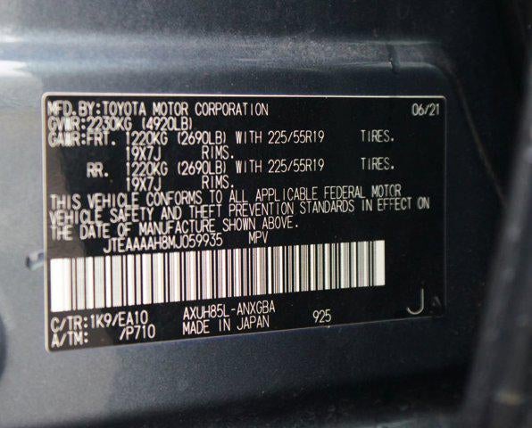 2021 Toyota Venza XLE