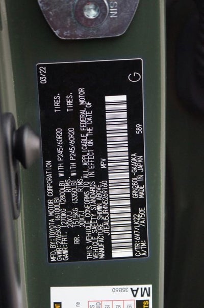 2022 Toyota 4Runner TRD Sport