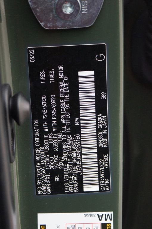 2022 Toyota 4Runner TRD Sport