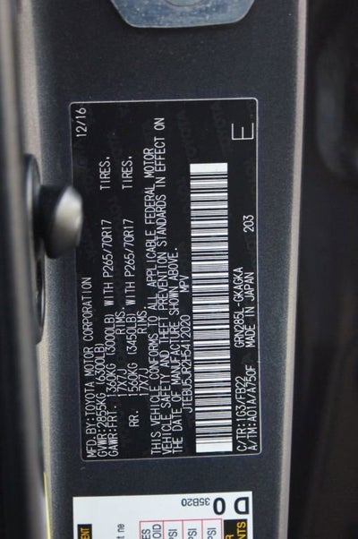 2017 Toyota 4Runner SR5