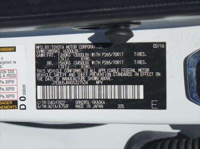 2016 Toyota 4Runner SR5