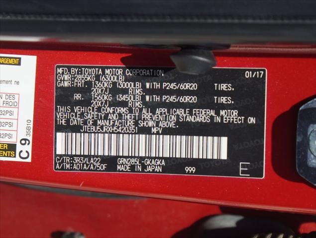2017 Toyota 4Runner Limited