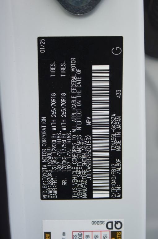 2025 Toyota 4Runner TRD Sport