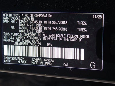 2026 Toyota 4Runner Hybrid TRD Pro