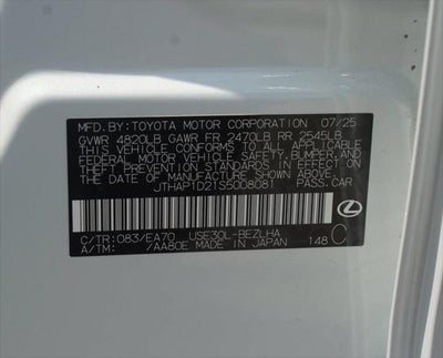 2025 Lexus IS IS 500 F SPORT Performance