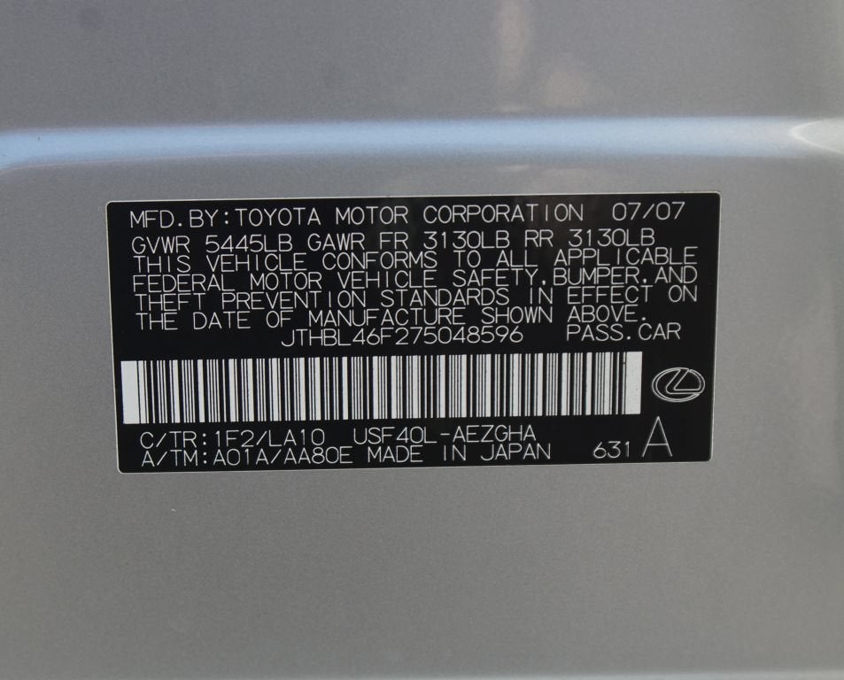 2007 Lexus LS 460 