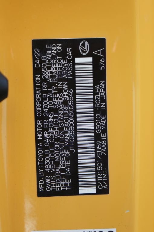 2022 Lexus RC RC 350 F SPORT