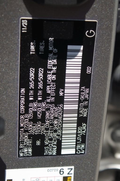2024 Lexus LX LX 600 Luxury