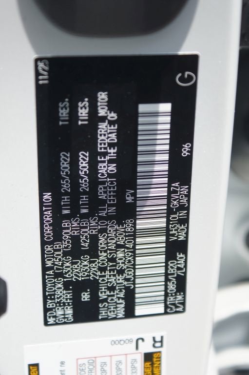 2026 Lexus LX LX 700h Luxury
