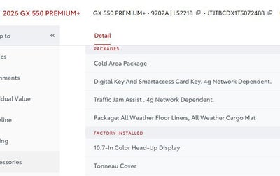 2026 Lexus GX GX 550 Premium+
