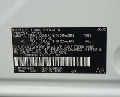 2023 Toyota bZ4X XLE