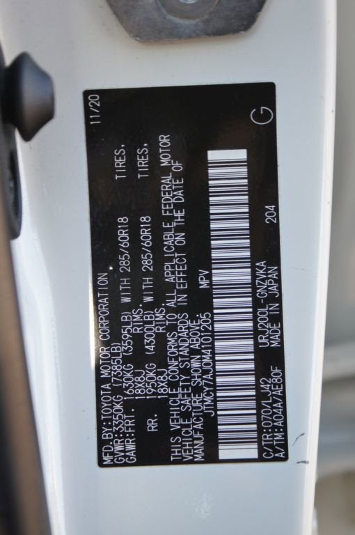 2021 Toyota Land Cruiser Base