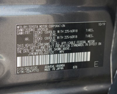 2020 Toyota RAV4 Hybrid XSE
