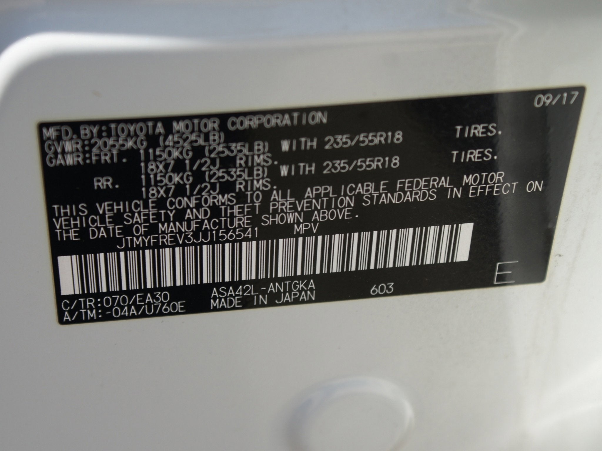 2018 Toyota RAV4 Limited