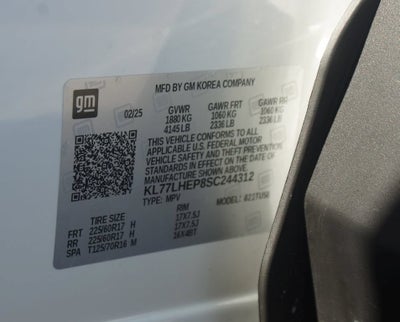 2025 Chevrolet Trax LT