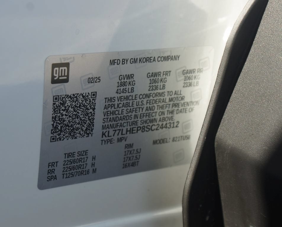 2025 Chevrolet Trax LT