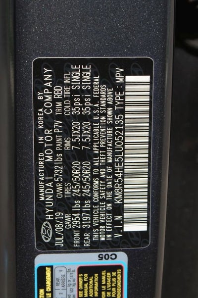 2020 Hyundai Palisade Limited