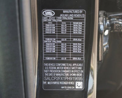 2023 Land Rover Discovery Sport SE