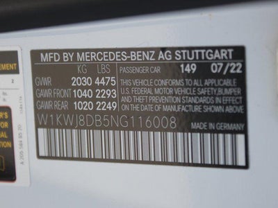 2022 Mercedes-Benz C-Class C 300