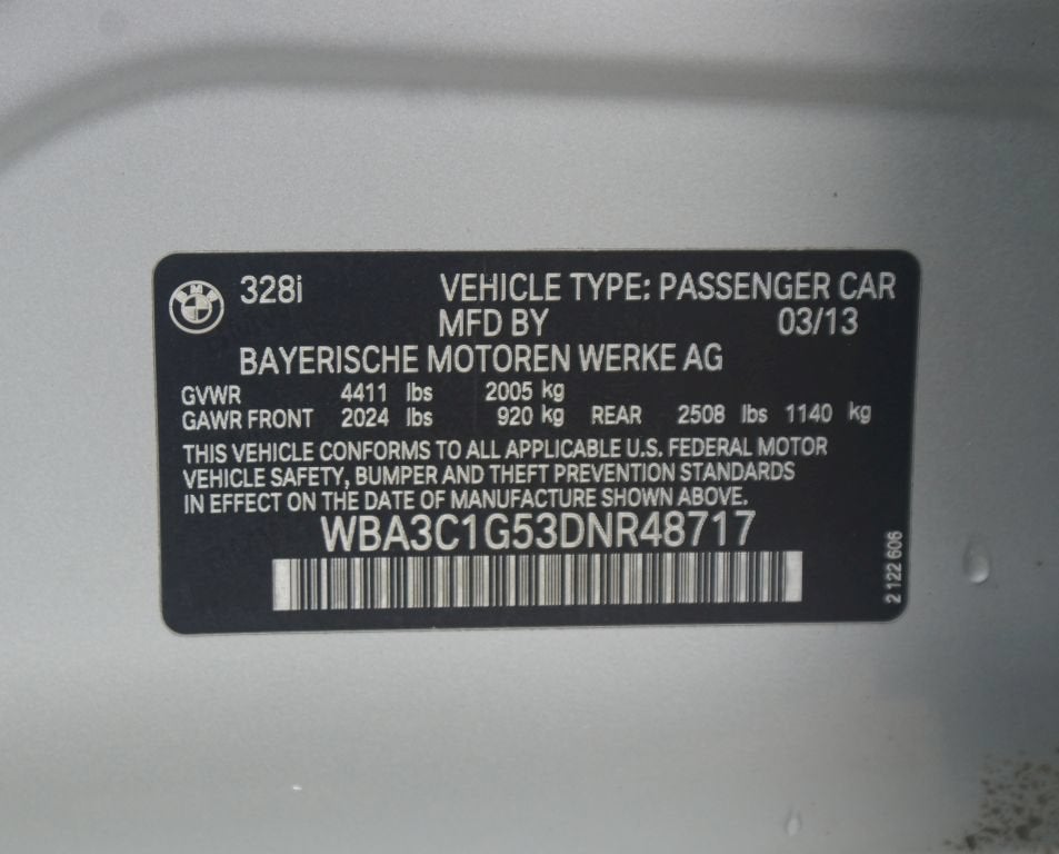 2013 BMW 3 Series 328i