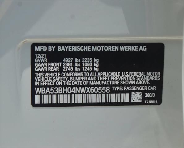 2022 BMW 5 Series 530i