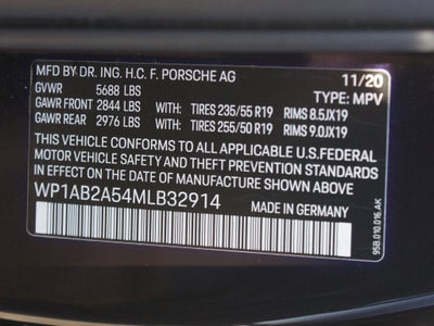 2021 Porsche Macan S