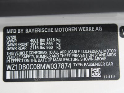 2021 Toyota GR Supra 3.0 Premium