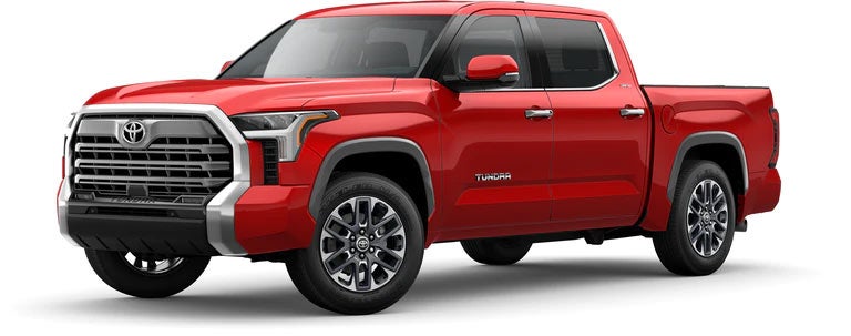 2022 Toyota Tundra Limited in Supersonic Red | Chuck Hutton Toyota in Memphis TN