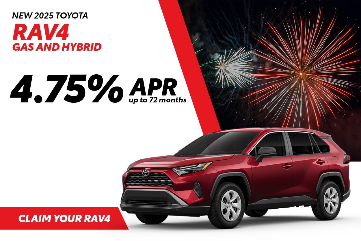 New 2025 Toyota RAV4 Gas and Hybrid