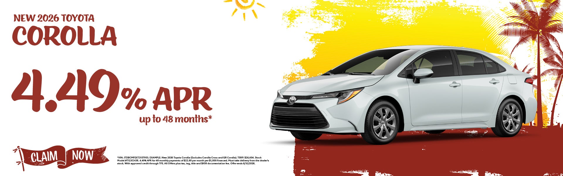 New 2026 Toyota Corolla