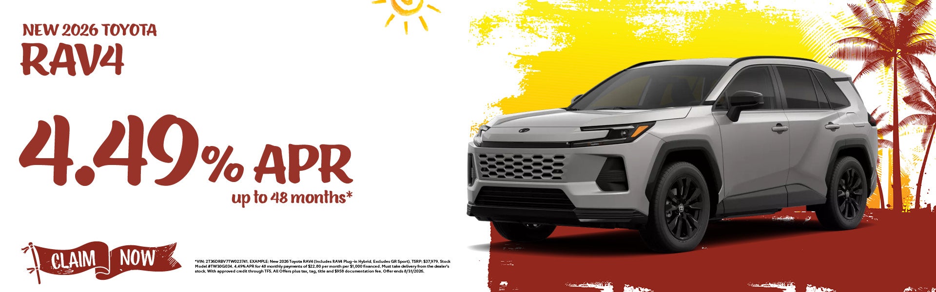 New 2026 Toyota RAV4