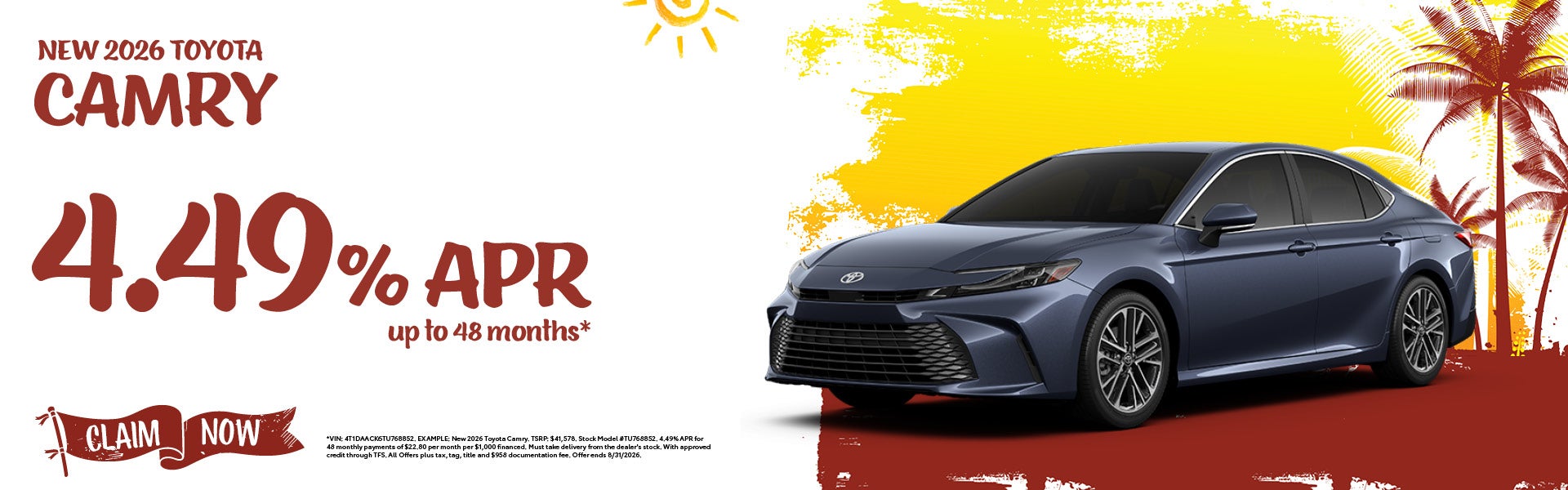 New 2026 Toyota Camry