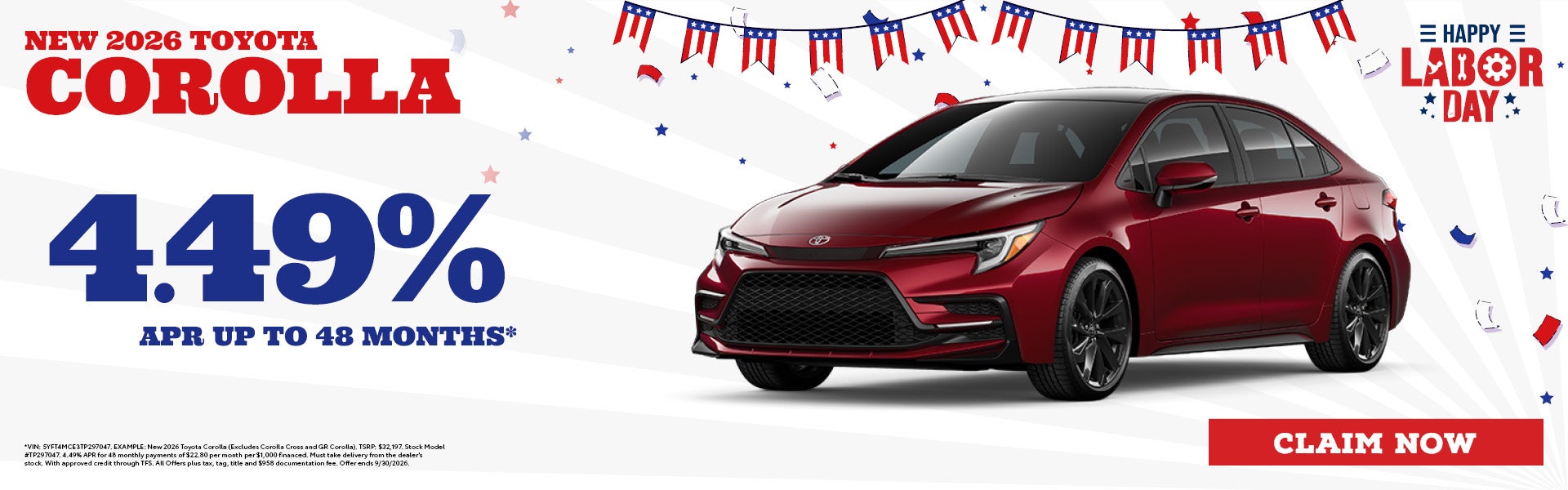New 2026 Toyota Corolla