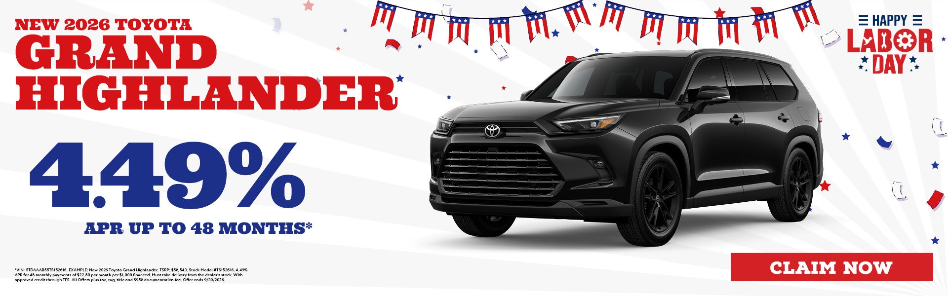 New 2026 Toyota Grand Highlander