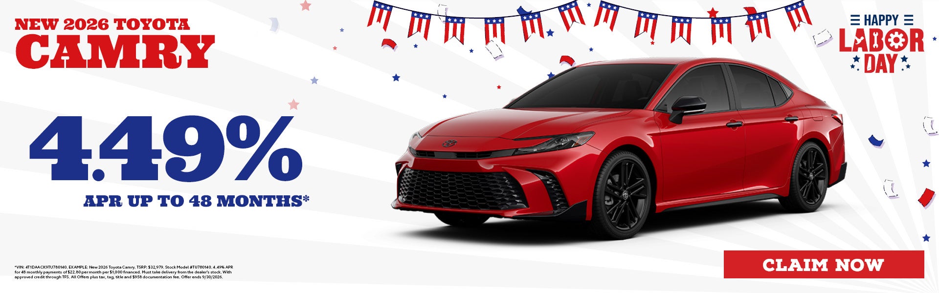 New 2026 Toyota Camry